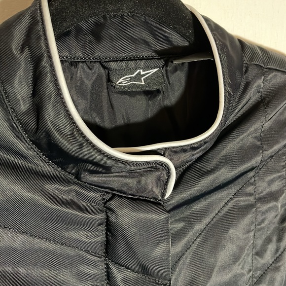 ALPINESTARS WOMENS F-1 ZIP JACKET Size XL black soft no padding - Picture 4 of 8